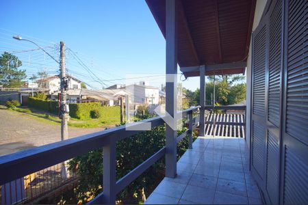 varanda da sala 2 de casa à venda com 2 quartos, 89m² em Santo Andre, São Leopoldo