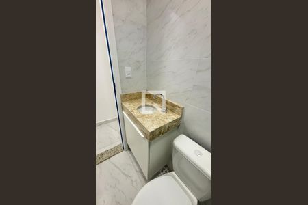 Banheiro Social de apartamento à venda com 2 quartos, 112m² em Jardim do Estádio, Santo André