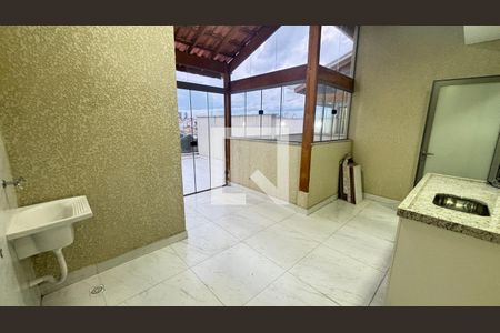 Cozinha de apartamento à venda com 2 quartos, 112m² em Jardim do Estádio, Santo André