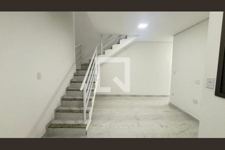 Sala de apartamento à venda com 2 quartos, 109m² em Jardim do Estádio, Santo André