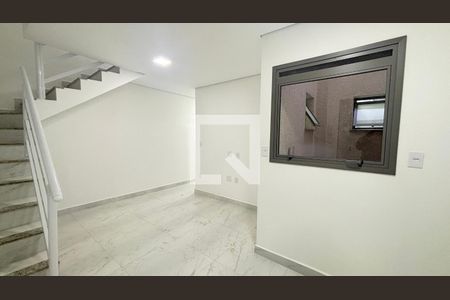 Sala de apartamento à venda com 2 quartos, 109m² em Jardim do Estádio, Santo André