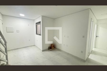 Sala de apartamento à venda com 2 quartos, 109m² em Jardim do Estádio, Santo André