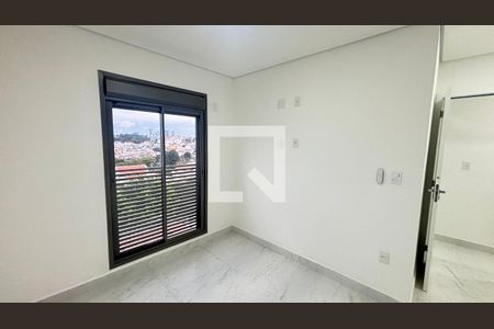 Suíte de apartamento à venda com 2 quartos, 109m² em Jardim do Estádio, Santo André