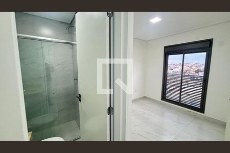 Suíte de apartamento à venda com 2 quartos, 109m² em Jardim do Estádio, Santo André
