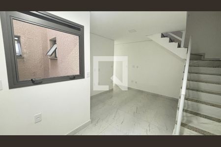 Sala de apartamento à venda com 2 quartos, 109m² em Jardim do Estádio, Santo André