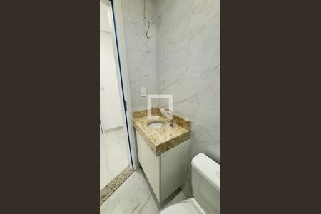 Banheiro da Suíte de apartamento à venda com 2 quartos, 109m² em Jardim do Estádio, Santo André