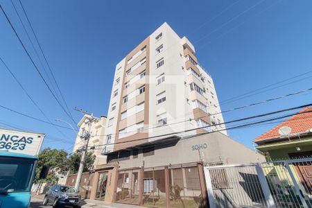Fachada de apartamento à venda com 2 quartos, 63m² em Azenha, Porto Alegre