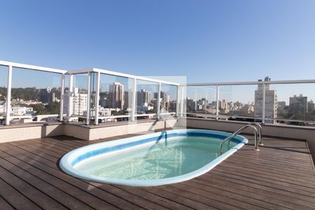 Área comum - Piscina de apartamento à venda com 2 quartos, 63m² em Azenha, Porto Alegre