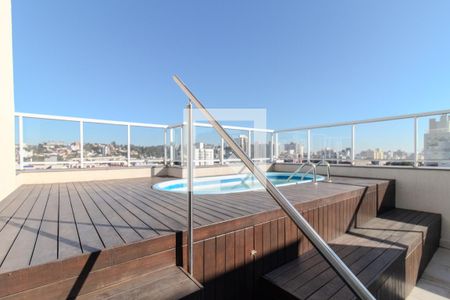 Área comum - Piscina de apartamento à venda com 2 quartos, 63m² em Azenha, Porto Alegre