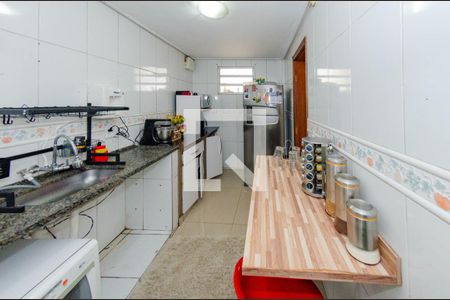 Cozinha de casa à venda com 2 quartos, 150m² em Havaí, Belo Horizonte