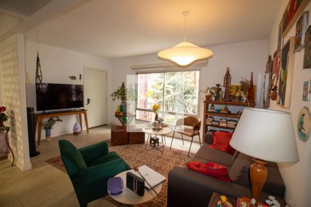 Sala de apartamento à venda com 2 quartos, 100m² em Brooklin, São Paulo