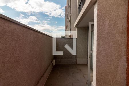 Varanda da Sala de apartamento à venda com 1 quarto, 46m² em Moema, São Paulo