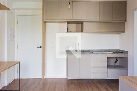 Cozinha de kitnet/studio para alugar com 1 quarto, 27m² em Perdizes, São Paulo