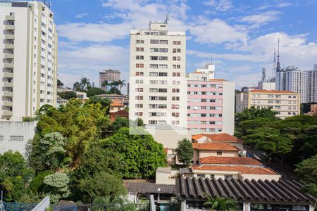 Vista da Varanda de kitnet/studio à venda com 1 quarto, 27m² em Perdizes, São Paulo