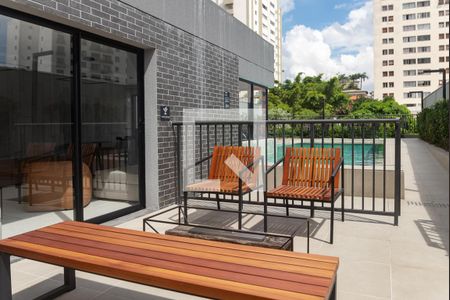 Área comum de kitnet/studio para alugar com 1 quarto, 27m² em Perdizes, São Paulo