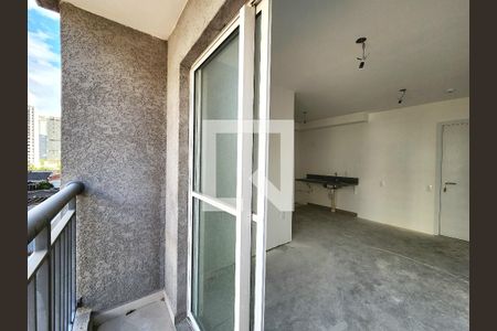 Varanda de kitnet/studio à venda com 1 quarto, 36m² em Moema, São Paulo