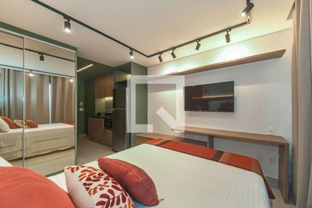 Studio de kitnet/studio para alugar com 1 quarto, 35m² em Campo Belo, São Paulo