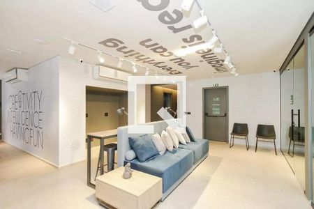 Hall - Coworking de kitnet/studio para alugar com 1 quarto, 35m² em Campo Belo, São Paulo