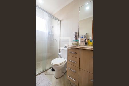 Banheiro da Suíte 2 de apartamento à venda com 3 quartos, 139m² em Tamboré, Santana de Parnaíba