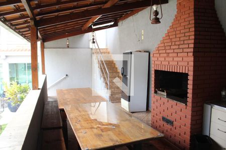 Área gourmet de casa à venda com 4 quartos, 540m² em Milionários, Belo Horizonte