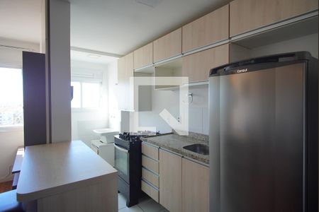 Cozinha de apartamento para alugar com 2 quartos, 50m² em Humaitá, Porto Alegre