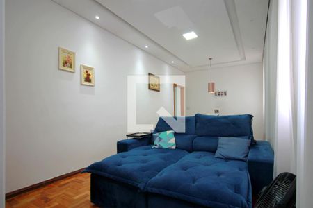 Sala de apartamento à venda com 3 quartos, 104m² em Grajaú, Belo Horizonte