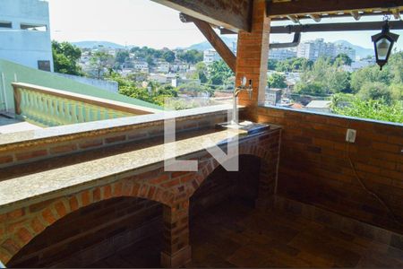 Área Gourmet de casa à venda com 4 quartos, 165m² em Taquara, Rio de Janeiro