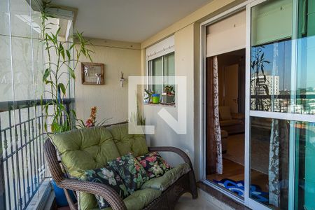 Varanda de apartamento à venda com 3 quartos, 134m² em Vila Clementino, São Paulo