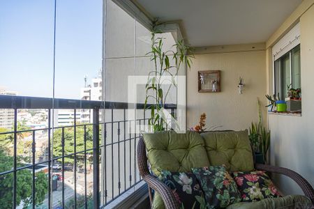 Varanda de apartamento à venda com 3 quartos, 134m² em Vila Clementino, São Paulo