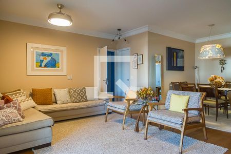 Sala de apartamento à venda com 3 quartos, 134m² em Vila Clementino, São Paulo