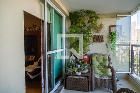 Varanda de apartamento à venda com 3 quartos, 134m² em Vila Clementino, São Paulo