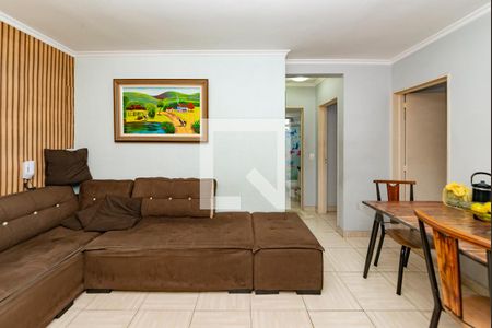 Sala de apartamento à venda com 2 quartos, 55m² em Jardim America, Belo Horizonte