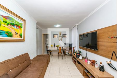 Sala de apartamento à venda com 2 quartos, 55m² em Jardim America, Belo Horizonte