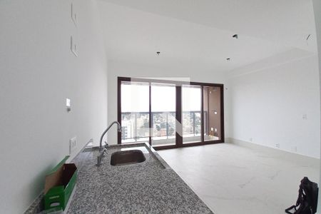 Cozinha de apartamento à venda com 1 quarto, 36m² em Botafogo, Campinas