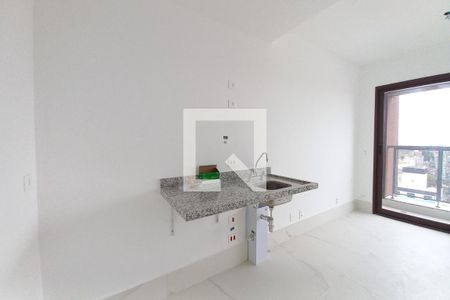 Cozinha de apartamento à venda com 1 quarto, 36m² em Botafogo, Campinas