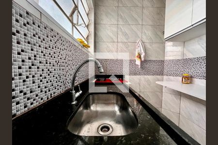 Cozinha de apartamento à venda com 1 quarto, 47m² em Jardim Chapadão, Campinas