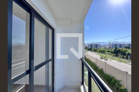 Varanda de apartamento para alugar com 2 quartos, 47m² em Recreio dos Bandeirantes, Rio de Janeiro