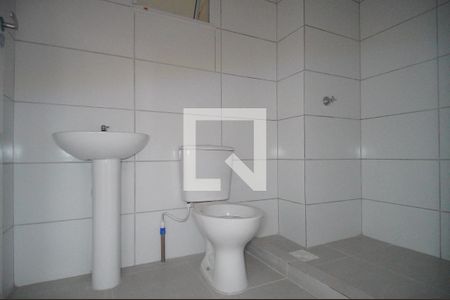 Banheiro de apartamento à venda com 1 quarto, 44m² em Operário, Novo Hamburgo