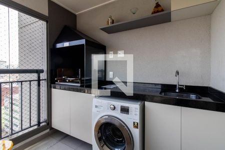 Varanda Gourmet de apartamento à venda com 2 quartos, 57m² em Vila Camargos, Guarulhos