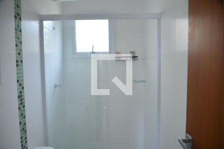 Banheiro da Suíte de apartamento à venda com 2 quartos, 106m² em Jardim Santo Antônio, Santo André