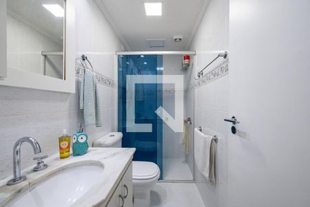 Banheiro de apartamento à venda com 3 quartos, 137m² em Vila Guarani, São Paulo