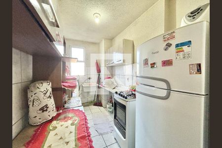 Cozinha de apartamento à venda com 2 quartos, 45m² em Canudos, Novo Hamburgo