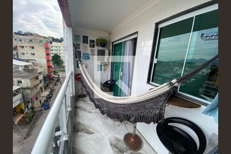 Varanda da Sala de apartamento à venda com 2 quartos, 55m² em Anil, Rio de Janeiro
