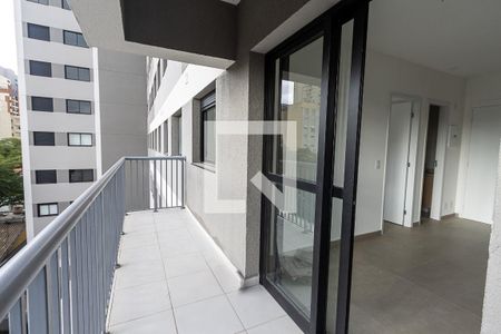 Varanda de apartamento para alugar com 2 quartos, 46m² em Pompeia, São Paulo