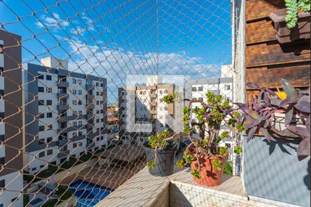 Sacada da Sala Vista  de apartamento à venda com 3 quartos, 82m² em Jardim do Lago, Campinas