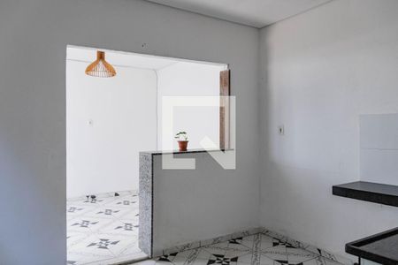 Cozinha de casa para alugar com 1 quarto, 60m² em Havaí, Belo Horizonte