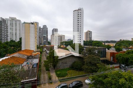 Varanda de kitnet/studio para alugar com 1 quarto, 27m² em Campo Belo, São Paulo