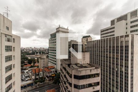 Vista do Studio de kitnet/studio para alugar com 1 quarto, 25m² em Consolação, São Paulo