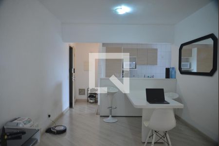 Sala de apartamento à venda com 3 quartos, 80m² em Campestre, Santo André