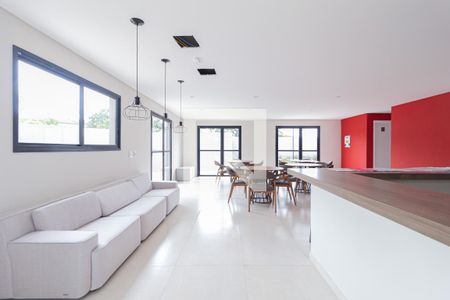 Área comum - Salão de festas de apartamento para alugar com 2 quartos, 55m² em São Pedro, Osasco
